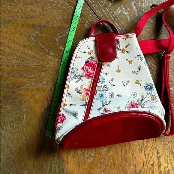 Borse in Pelle Vintage Italian Leather Purse - Picture 8 of 10